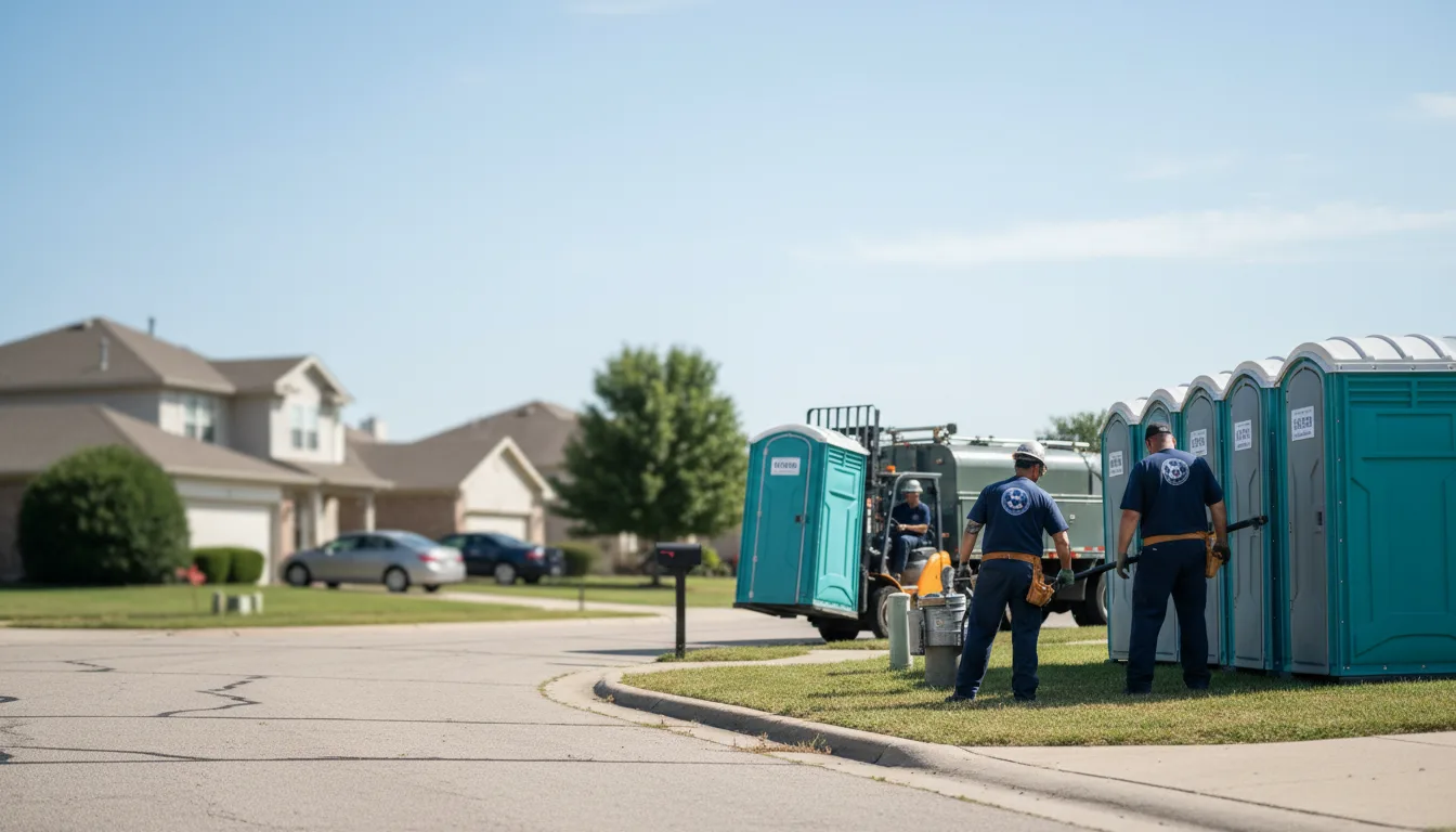 Porta Potty Rental in Urbana, IL near me